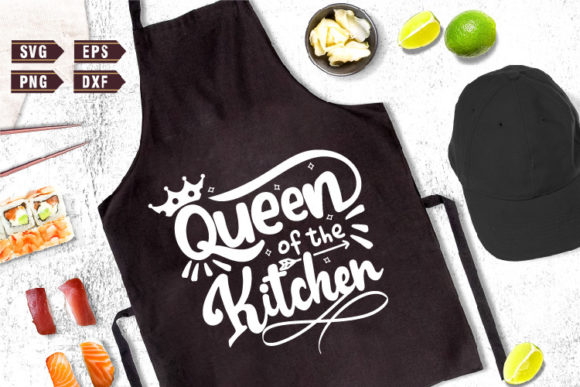 Funny Apron SVG Queen of the Kitchen Review
