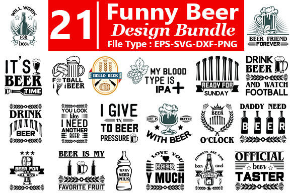 Funny Beer SVG Bundle: A Designer's Review